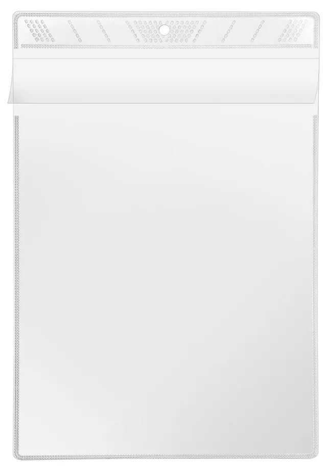 veloflex-sichttasche-jumbo-din-a5-pp-140-my-100er-pack-glasklar image 1