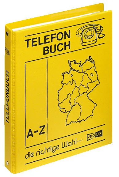 veloflex-basic-telefonringbuch-din-a5-16-mm-4-ring-gelb image 1