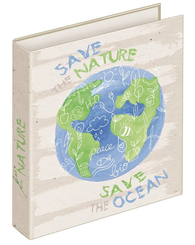 veloflex-nature-schulordner-din-a5-2-d-ring-25-mm image 1