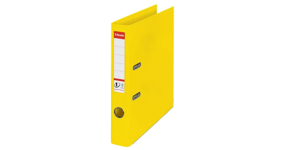 esselte-vivida-ordner-a4-52-mm-gelb-kunststoff image 1