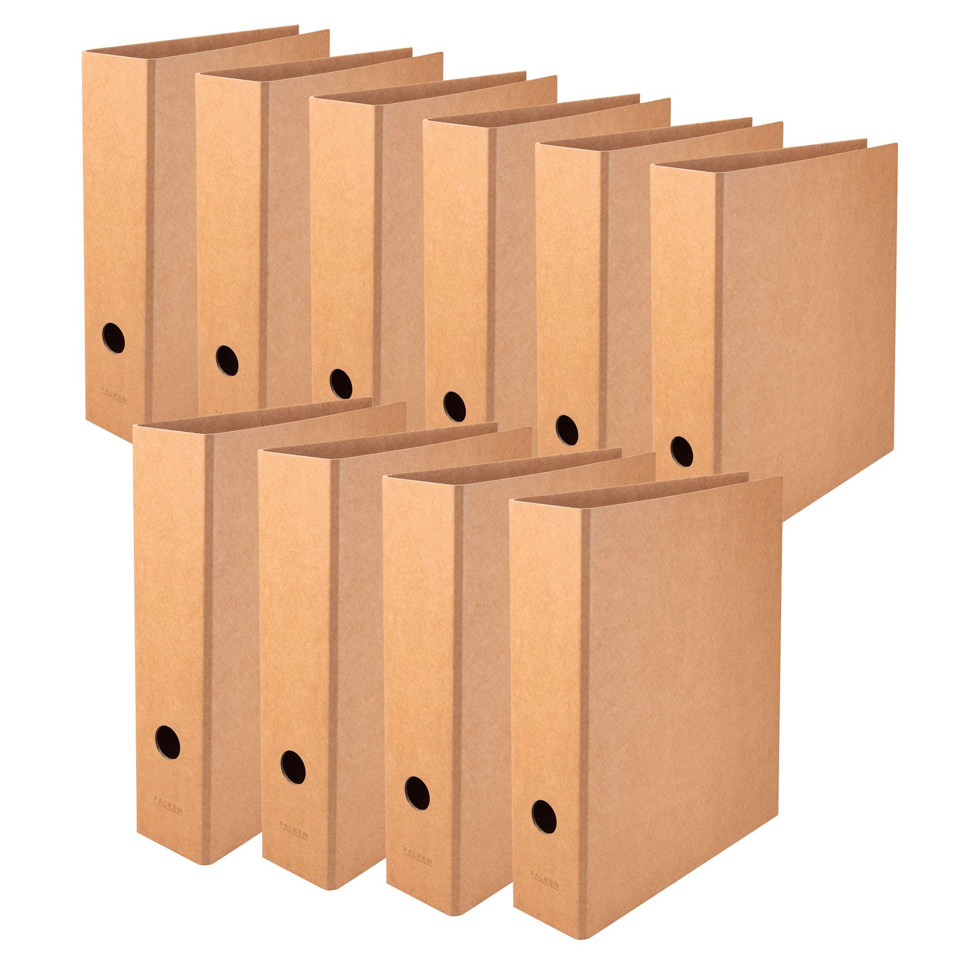 falken-pure-nature-vegan-ordner-din-a4-80-mm-10er-pack-braun image 1