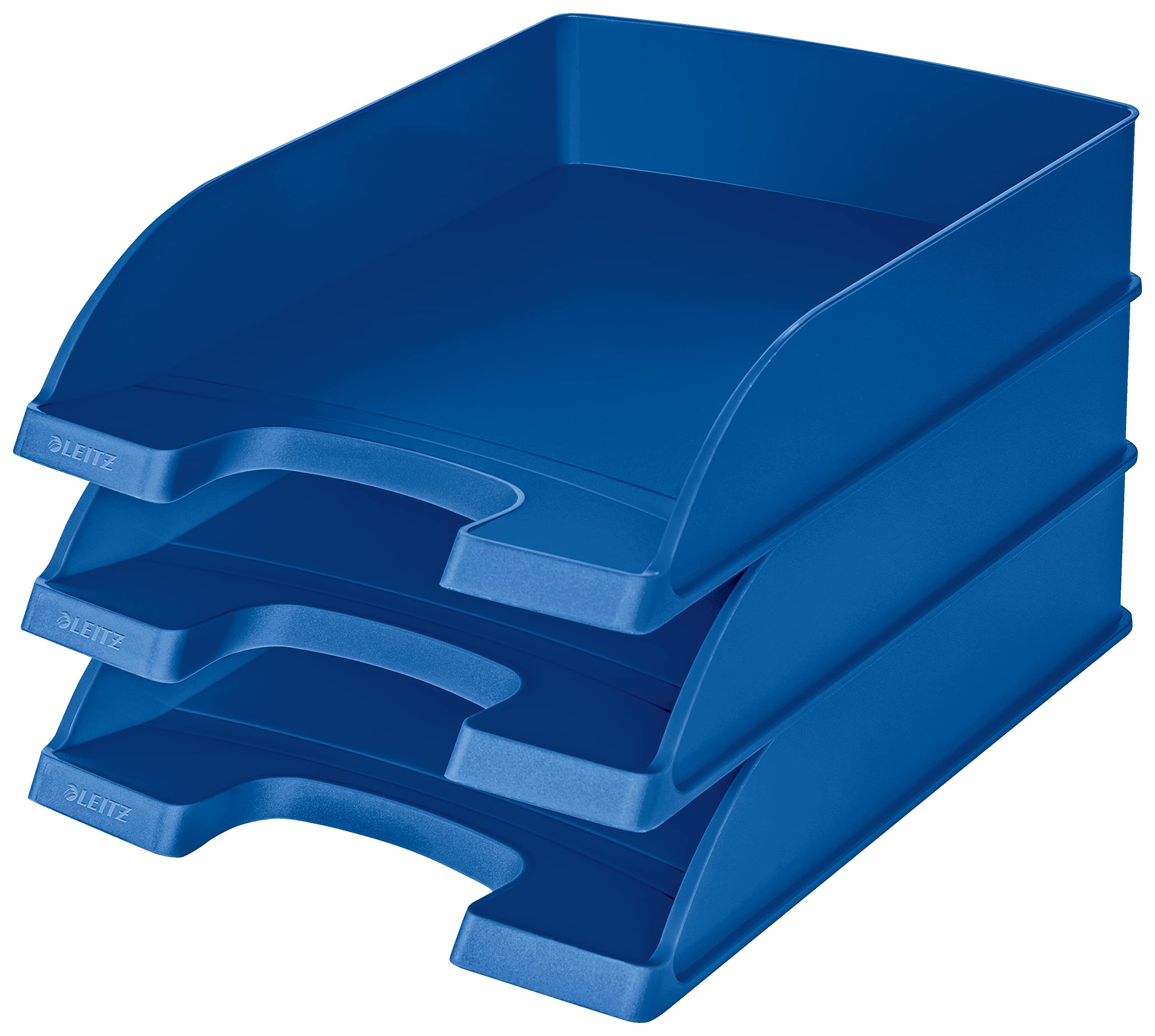 leitz-plus-briefkorb-standard-a4-5er-pack-stapelbar-blau image 4