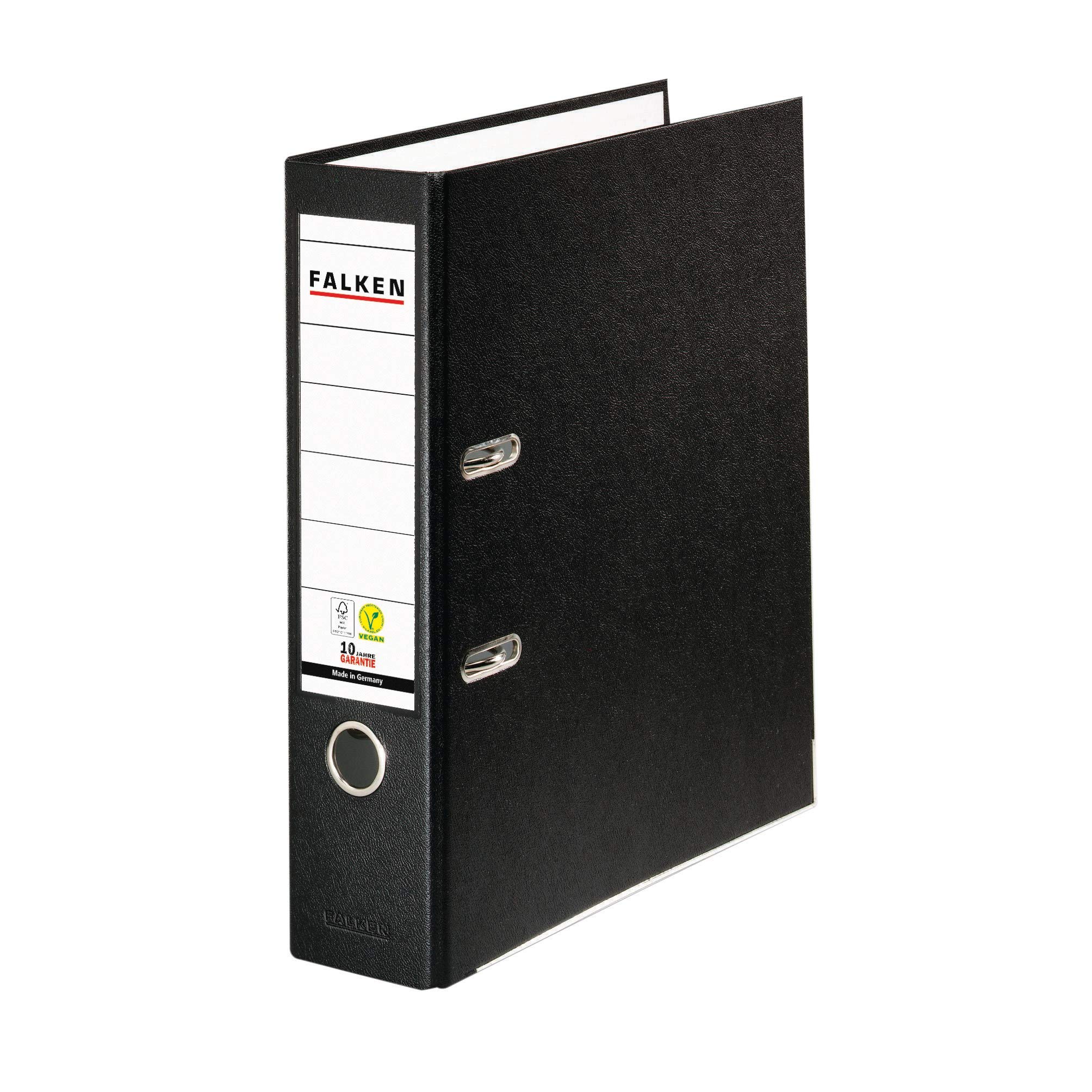 falken-pp-color-kunststoff-ordner-a4-8-cm-schwarz-10er-pack image 3