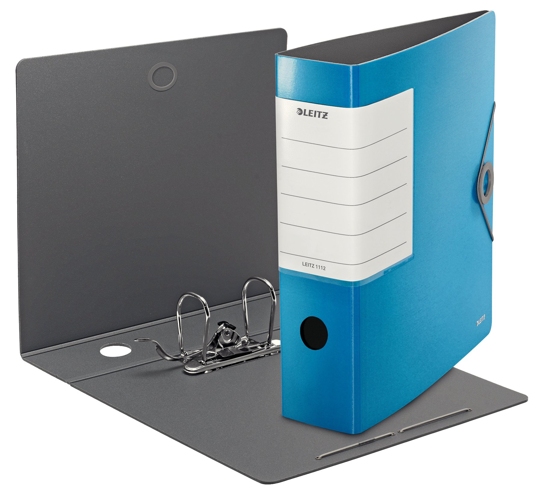 leitz-qualit-ts-ordner-180-solid-a4-hellblau-82-mm-mit-gummiband image 2