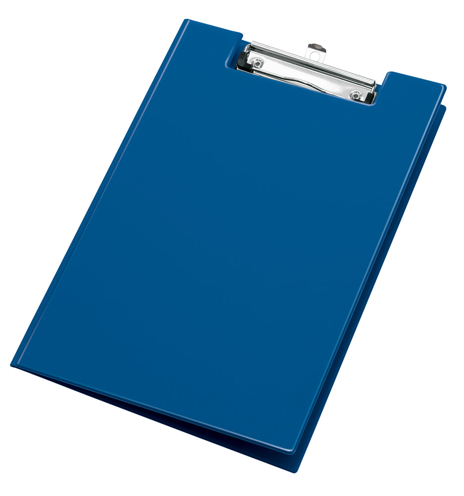 veloflex-clipboard-din-a4-pvc-folie-mit-spezialklammer-und-klarsichttasche-rot image 3