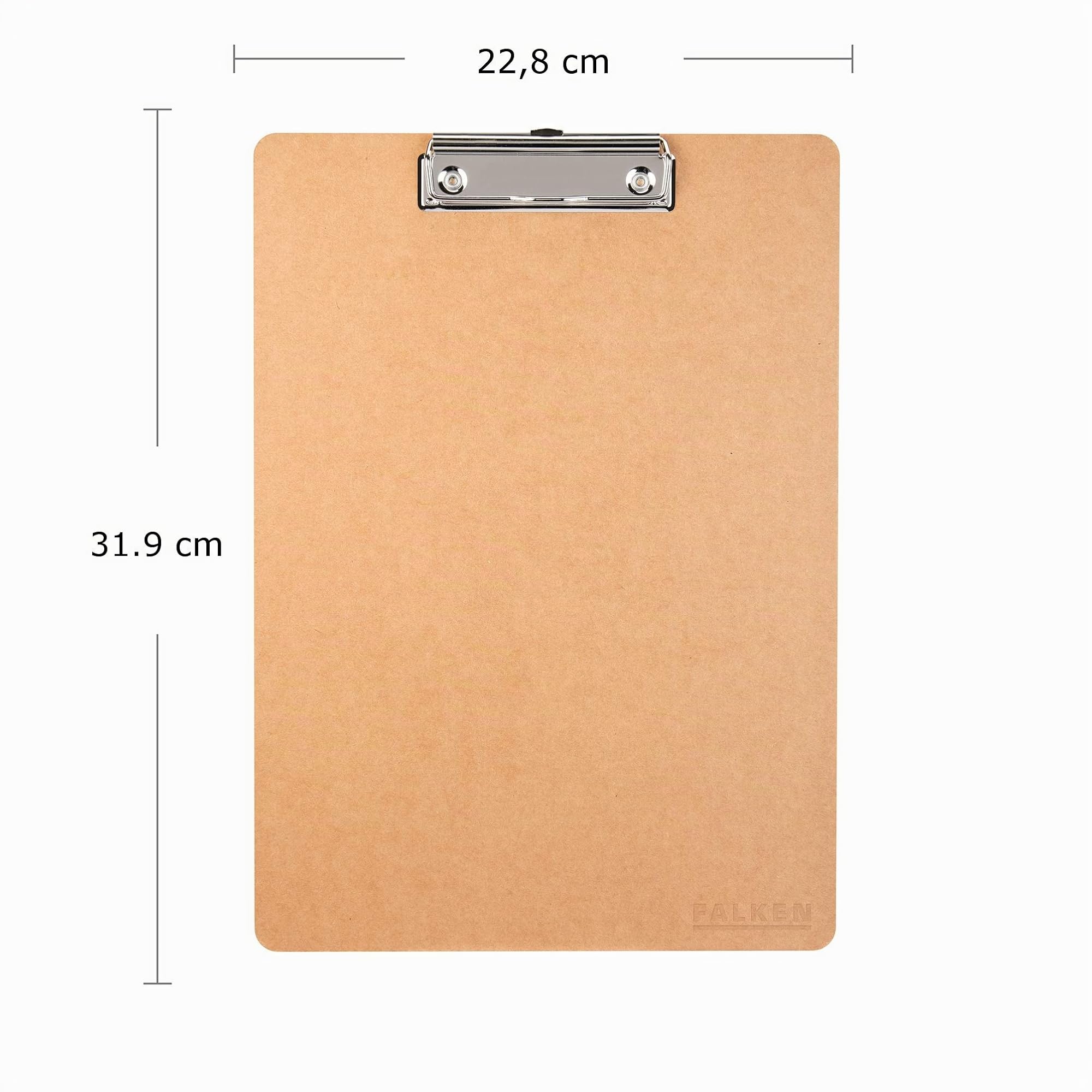 original-falken-pure-nature-vegan-klemmbrett-din-a4-braun-10er-pack image 2