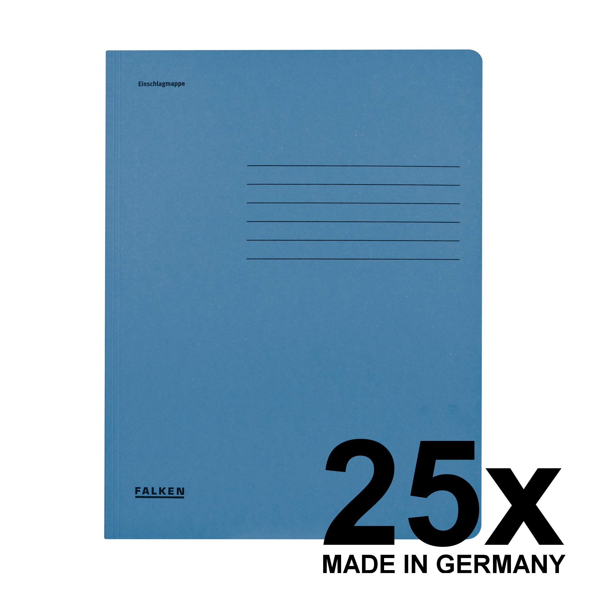 falken-einschlagmappe-din-a4-mit-3-klappen-25-st-ck-blau image 2
