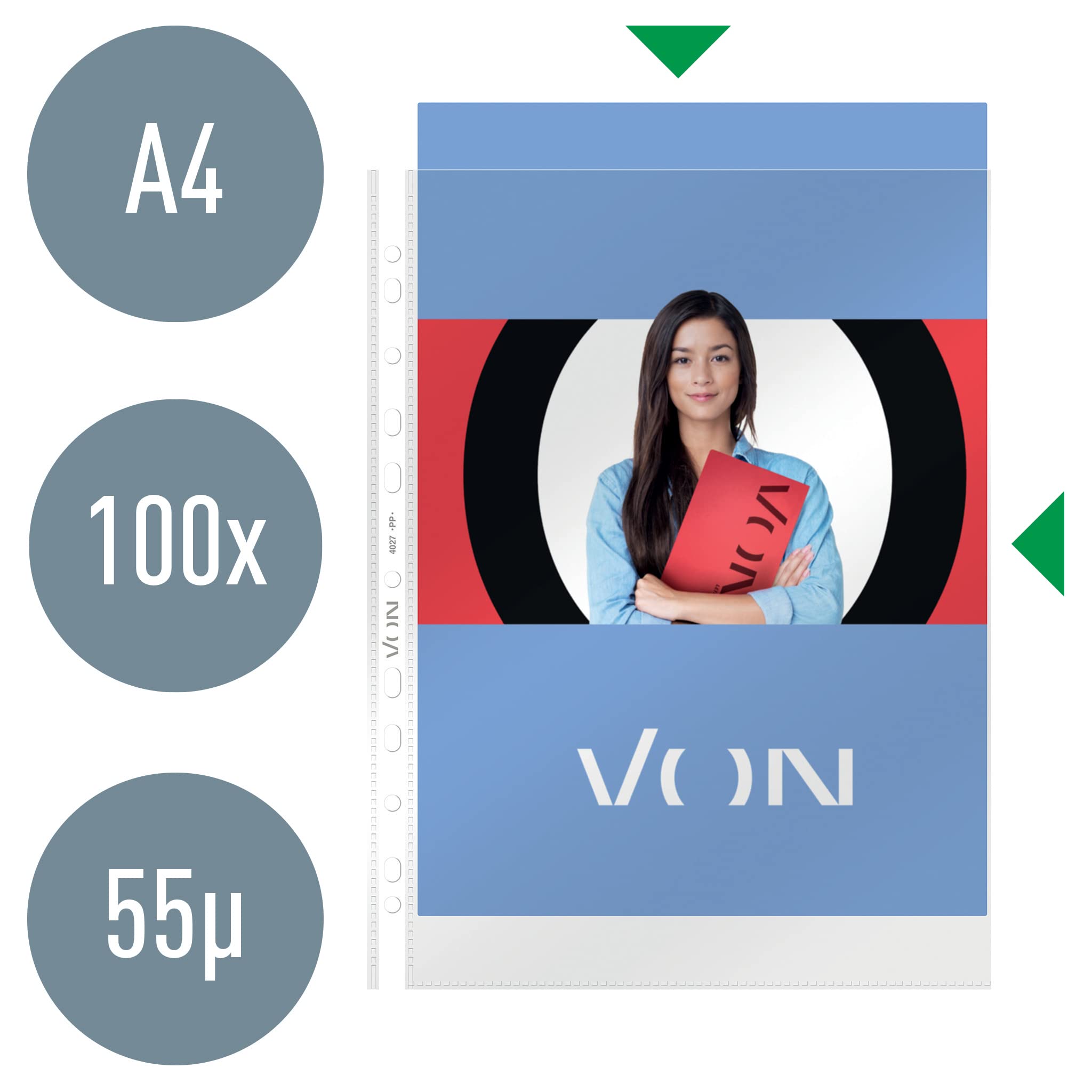 von-leitz-prospekth-llen-a4-transparent-100-st-ck-oben-offen-40272003 image 2