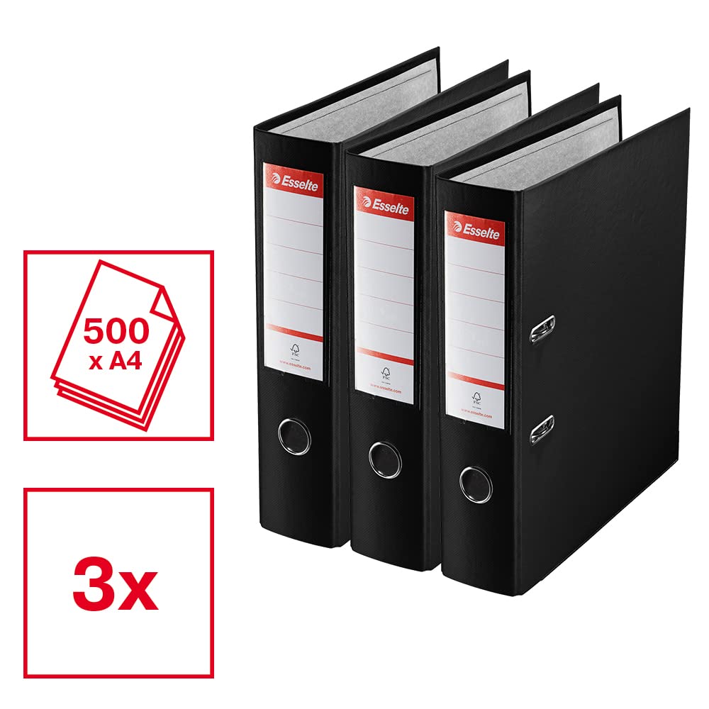 esselte-no-1-ordner-breit-din-a4-3er-pack-schwarz-7-5-cm-624294 image 2