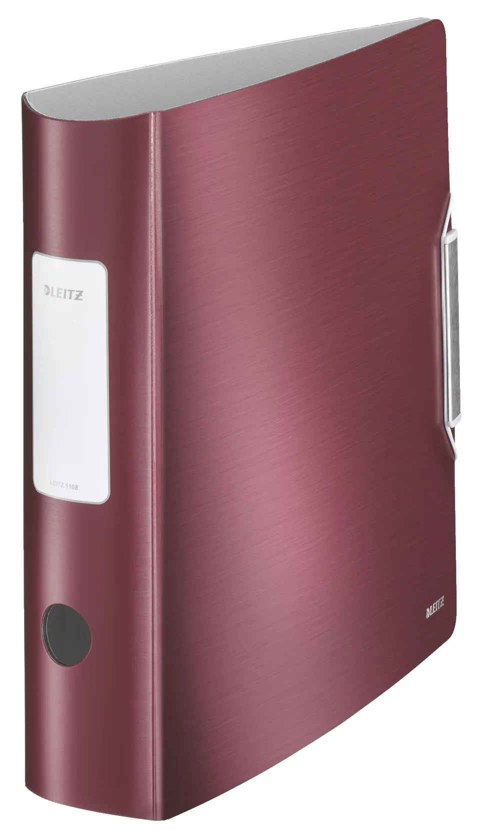 leitz-180-active-style-ordner-a4-82-mm-r-cken-granat-rot-polyfoam-qualit-ts-ordn image 1