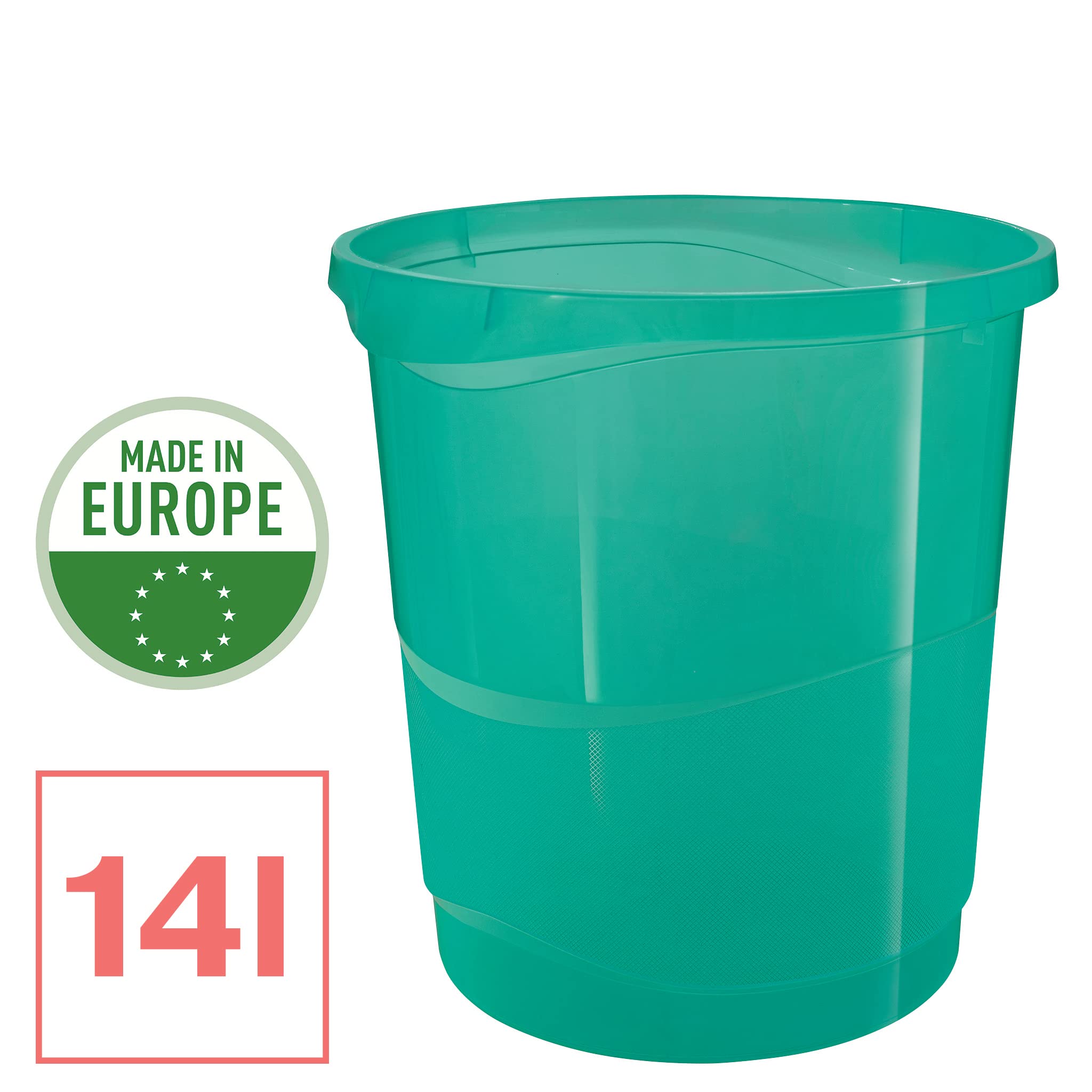 esselte-colour-breeze-papierkorb-14-liter-kunststoff-gr-n image 3