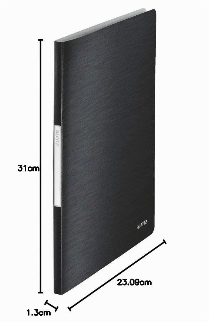 leitz-style-sichtbuch-a4-mit-20-h-llen-satinschwarz image 5