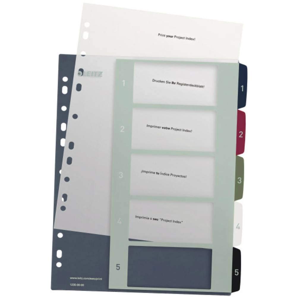 leitz-wow-register-a4-1-5-berbreite-3er-pack-12350000 image 1