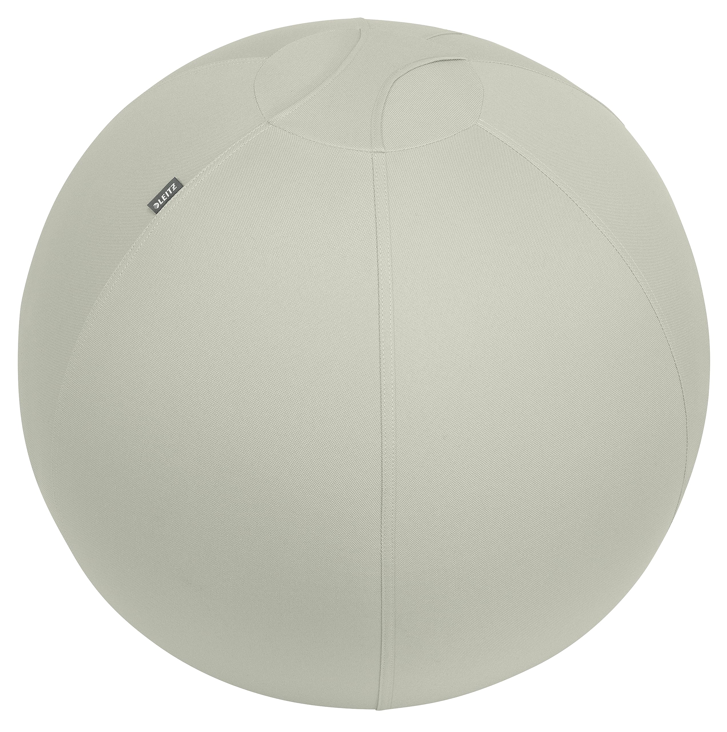 leitz-ergo-active-sitzball-65-cm-65420085-hellgrau-mit-bezug-und-pumpe image 1