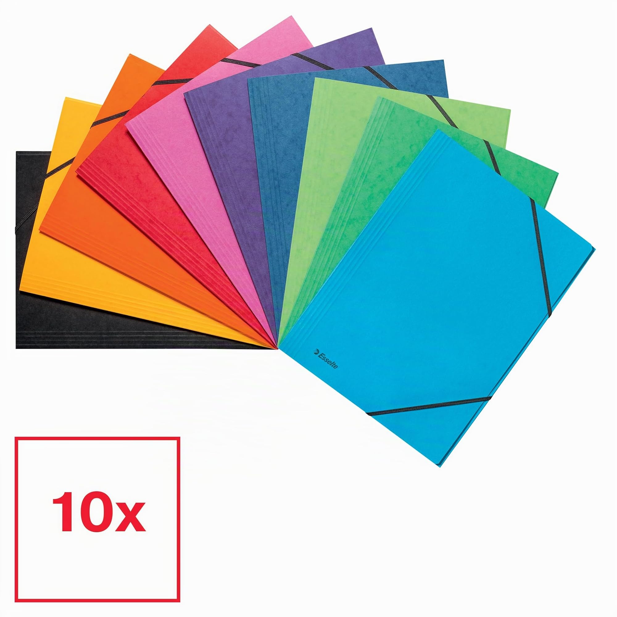 esselte-eckspannermappe-a4-628938-10er-pack-390g-karton-250-blatt image 2