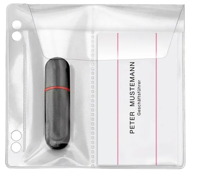 veloflex-usb-stick-h-lle-pvc-transparent-f-r-2-usb-sticks-100er-pack image 1