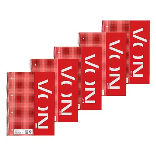 von-leitz-collegeblock-a4-kariert-mit-doppelrand-5er-pack-45740001 image 6