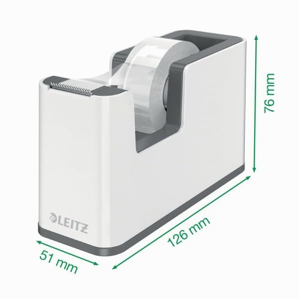 leitz-duo-colour-klebeband-tischabroller-inkl-klebeband-schwarz-anthrazit image 7