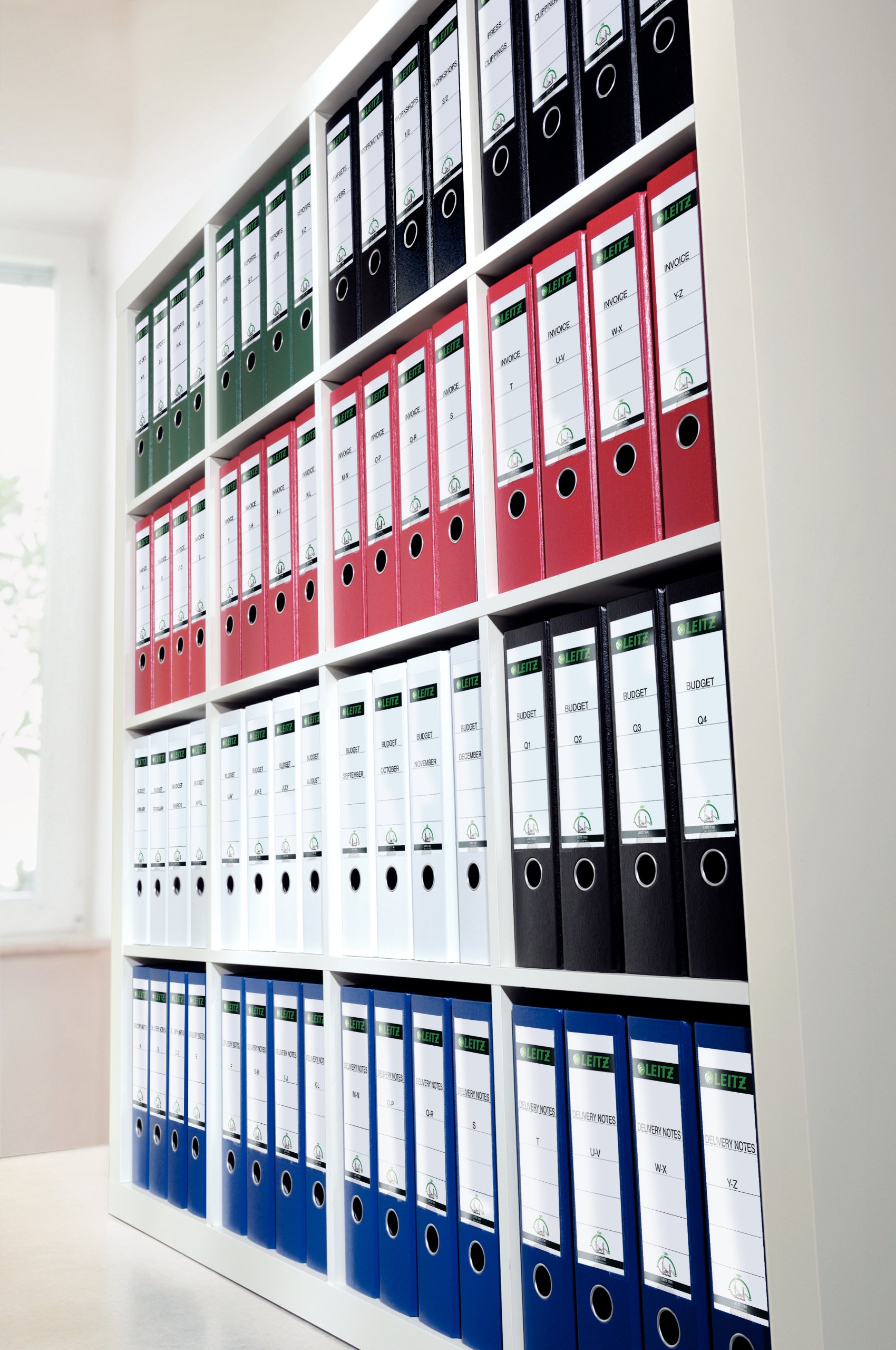 leitz-r-ckenschilder-62-x-192-mm-grau-selbstklebend-100-st-ck-pc-beschriftbar image 2