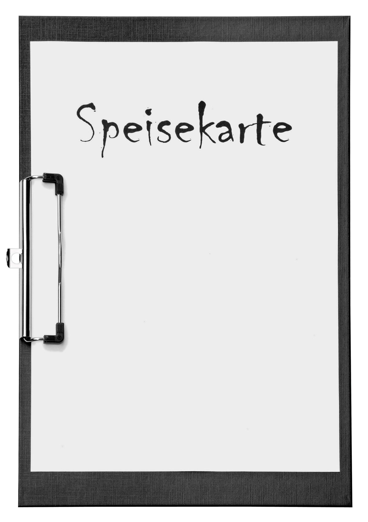 veloflex-schreibplatte-basic-din-a4-quer-pp-schwarz-mit-metallklemme image 2
