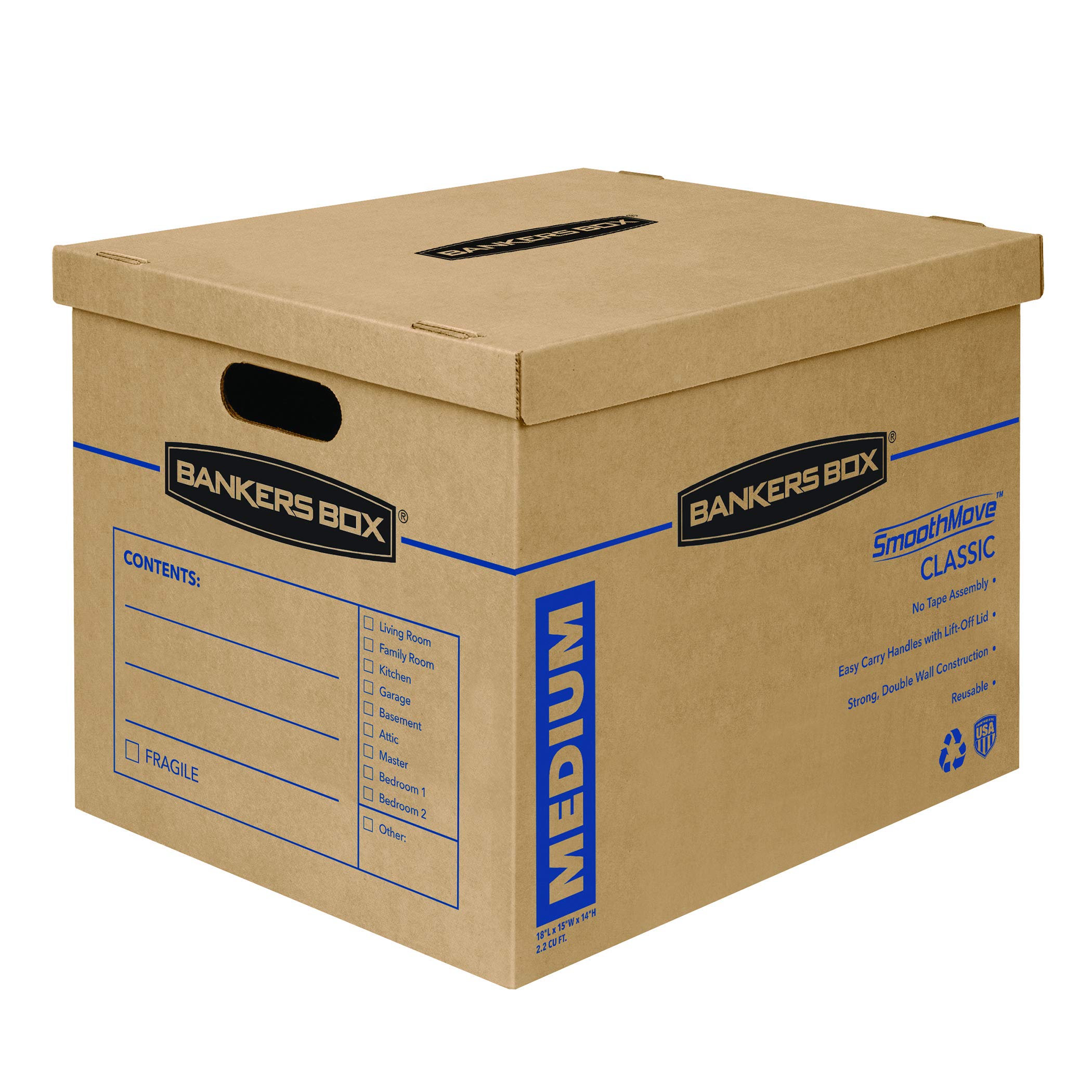 bankers-box-smoothmove-classic-umzugskarton-medium-10er-pack image 1