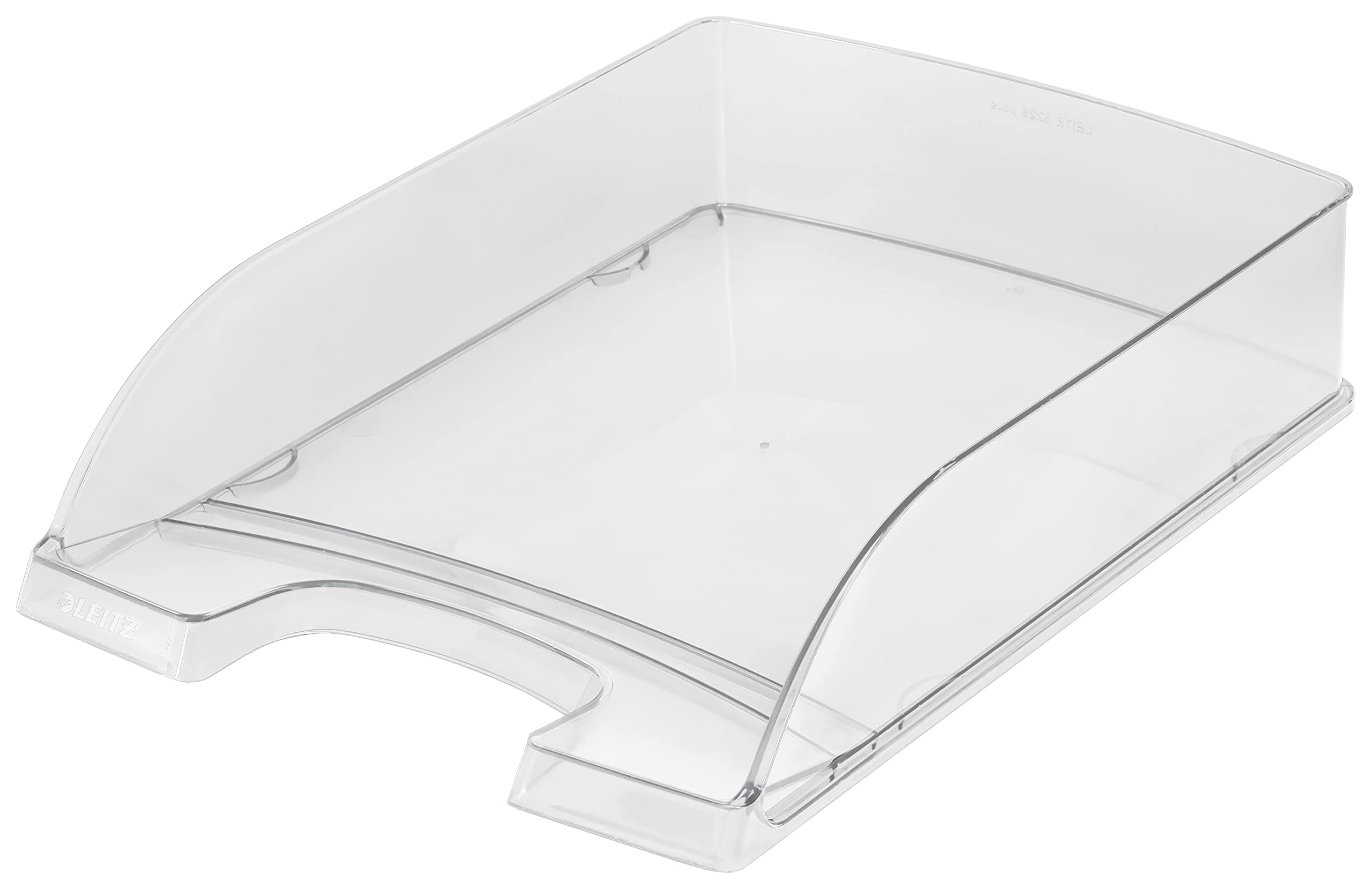 leitz-plus-briefkorb-standard-a4-glasklar-5er-pack-stapelbar image 2
