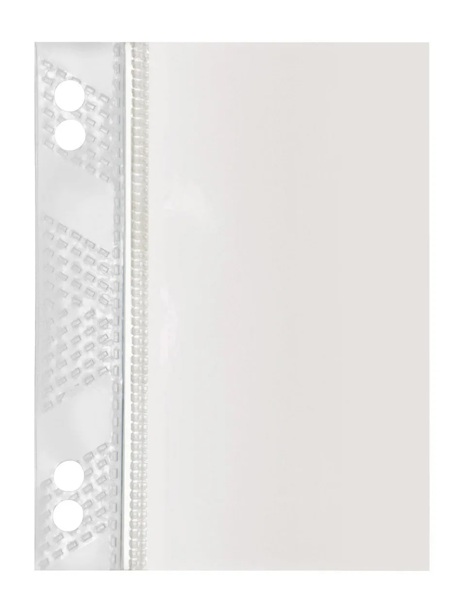 veloflex-doppelheftfix-6-x-10-cm-pp-glasklar-50er-pack-lochabstand-65-80-mm image 1