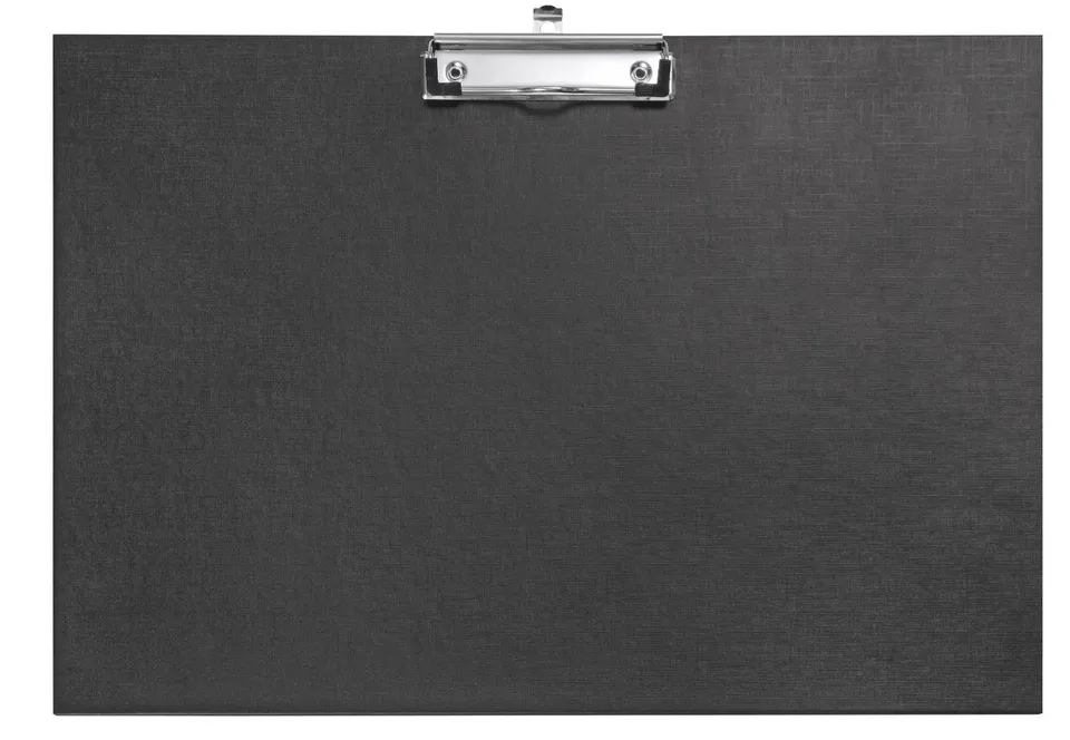 veloflex-schreibplatte-din-a3-quer-pp-kaschiert-mit-metallklemme-schwarz image 1