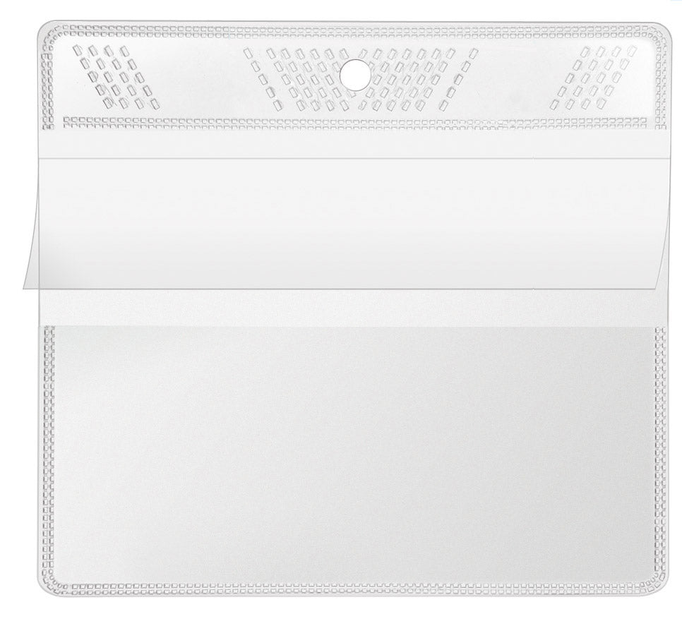 veloflex-sichttasche-din-a7-120x77-mm-pp-140my-glasklar-100er-gro-packung image 1