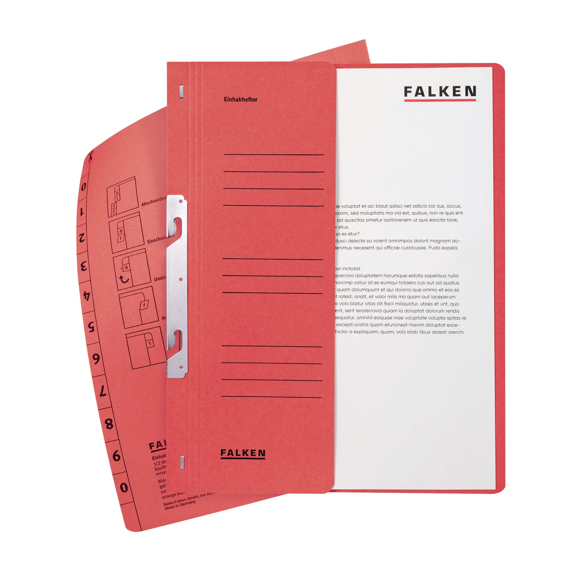 falken-recycling-einhakhefter-din-a4-rot-50-st-ck image 1