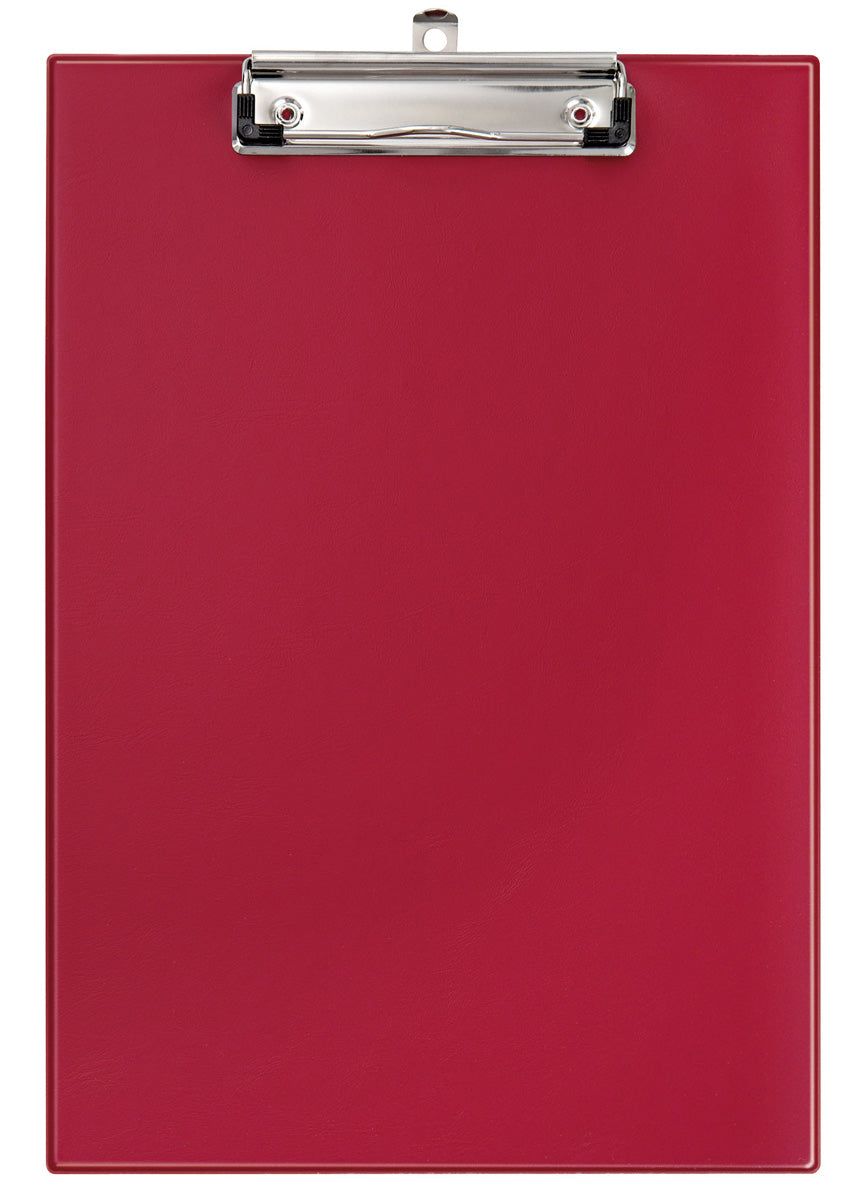 veloflex-schreibplatte-din-a4-pvc-mit-spezialklammer-rot image 2