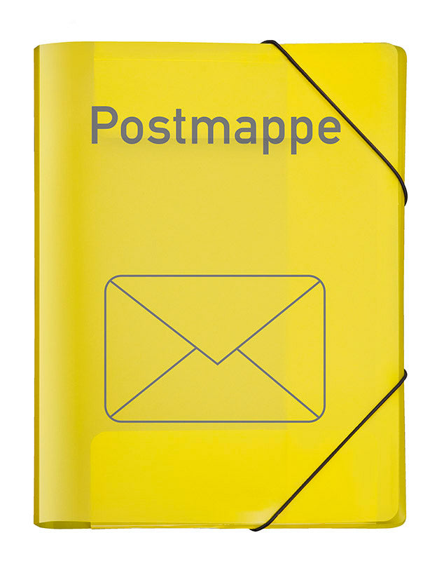 veloflex-velobag-sammelmappe-postmappe-din-a4-pp-gelb-mit-gummizug image 1