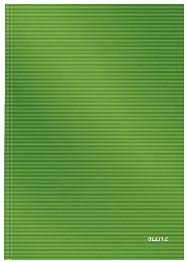 leitz-solid-notizbuch-a4-80-blatt-kariert-hardcover-hellgr-n image 1