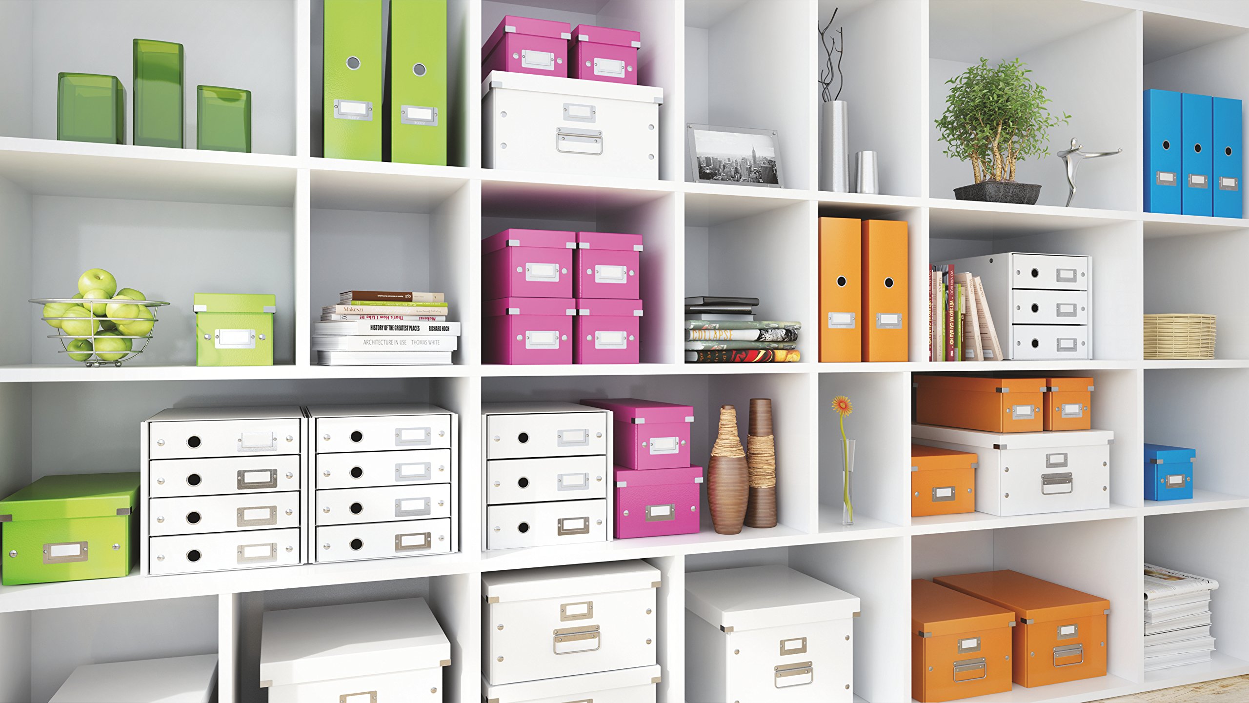 leitz-click-store-schubladenbox-a4-4-schubladen-gr-n image 3