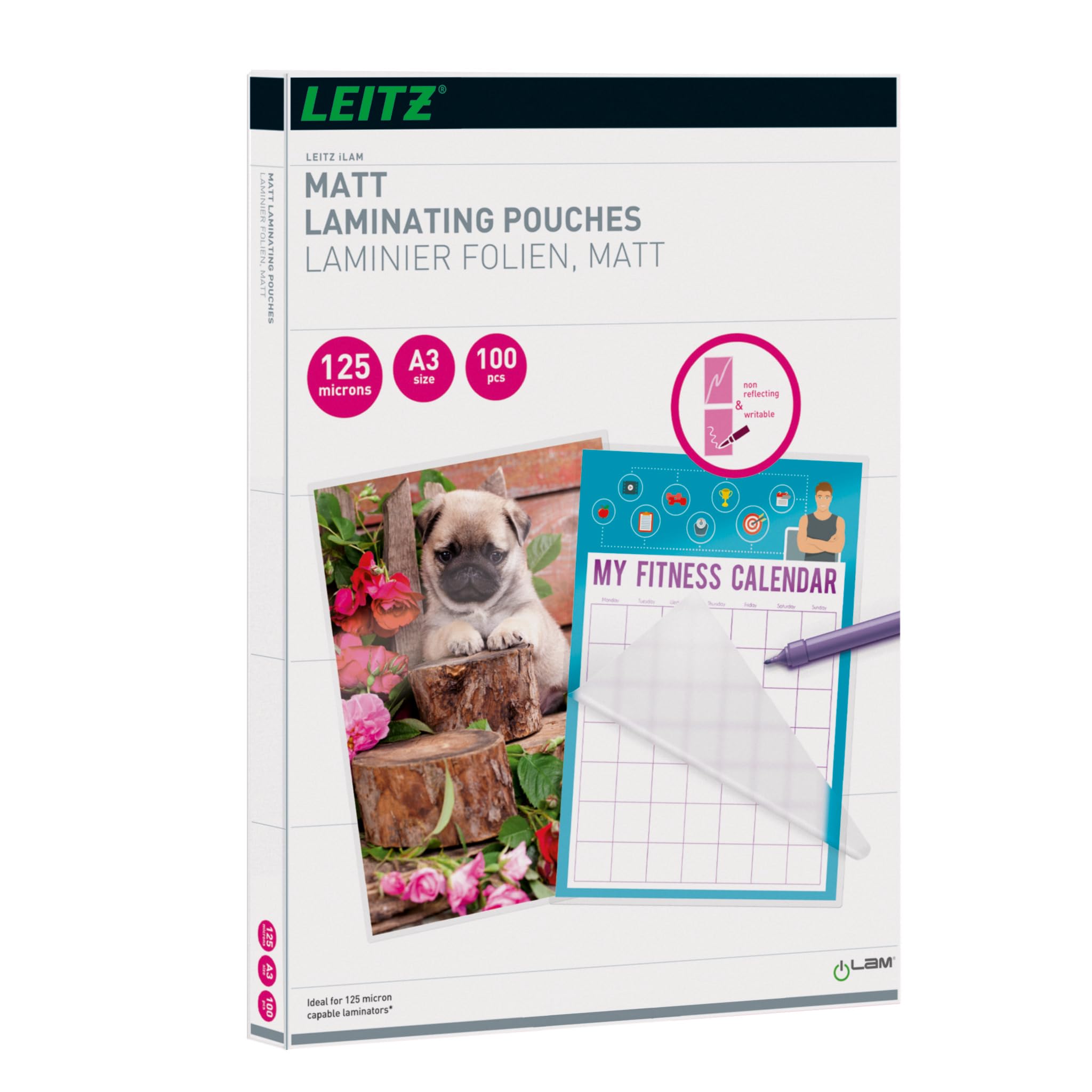 leitz-ilam-laminierfolien-a4-matt-125-mic-100er-pack-16926 image 6