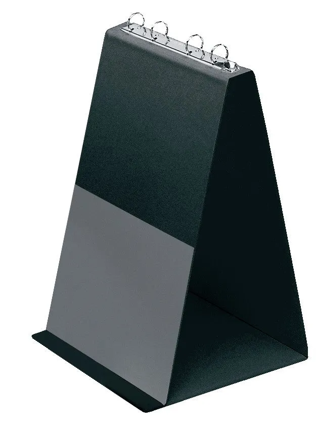 veloflex-exquisit-tisch-flip-chart-din-a4-hoch-4-ring-20-mm-schwarz image 1