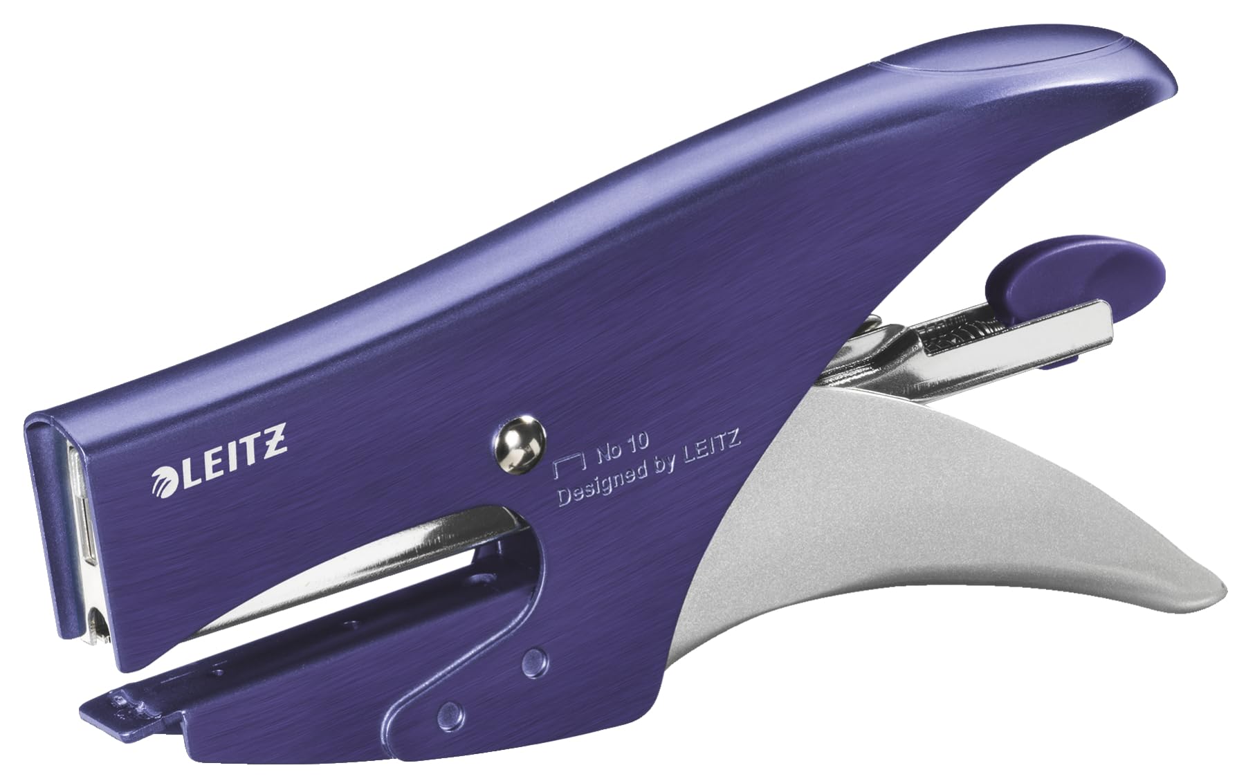 leitz-heftzange-metall-style-15-blatt-titan-blau-55640069 image 1