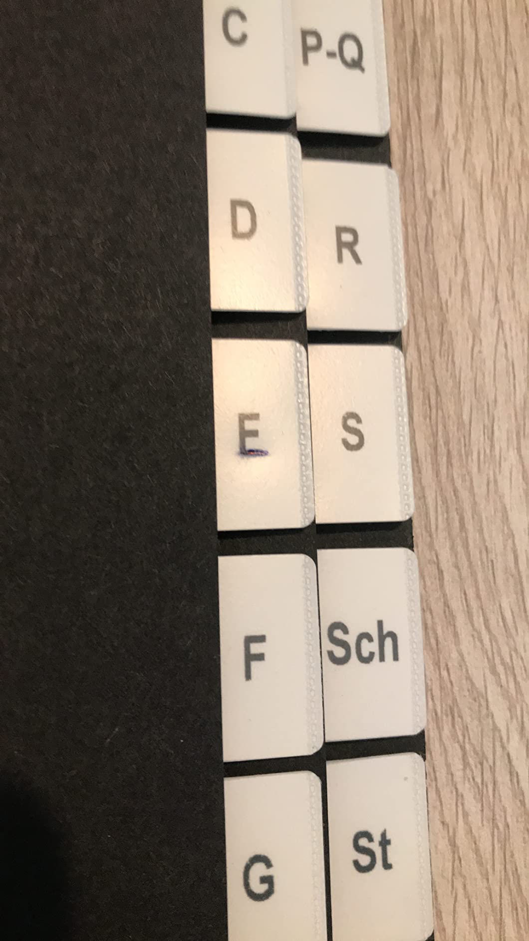 Gute Sortierhilfe für Senioren