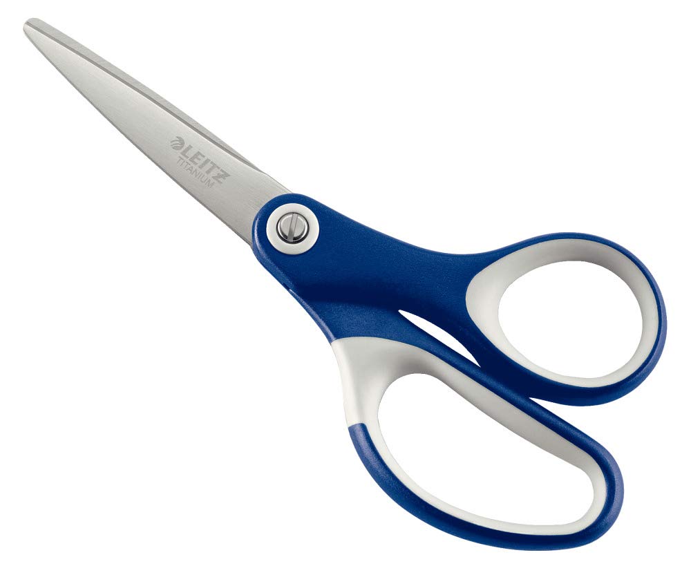leitz-titan-haushaltsschere-18-cm-mit-ergonomischem-griff-blau image 4