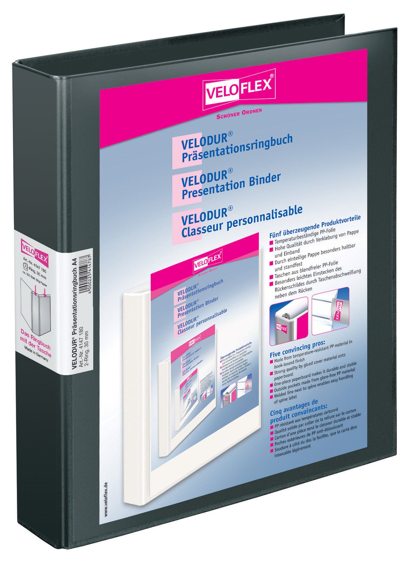 veloflex-velodur-pr-sentationsringordner-din-a4-2-d-ring-30-mm-blau image 3