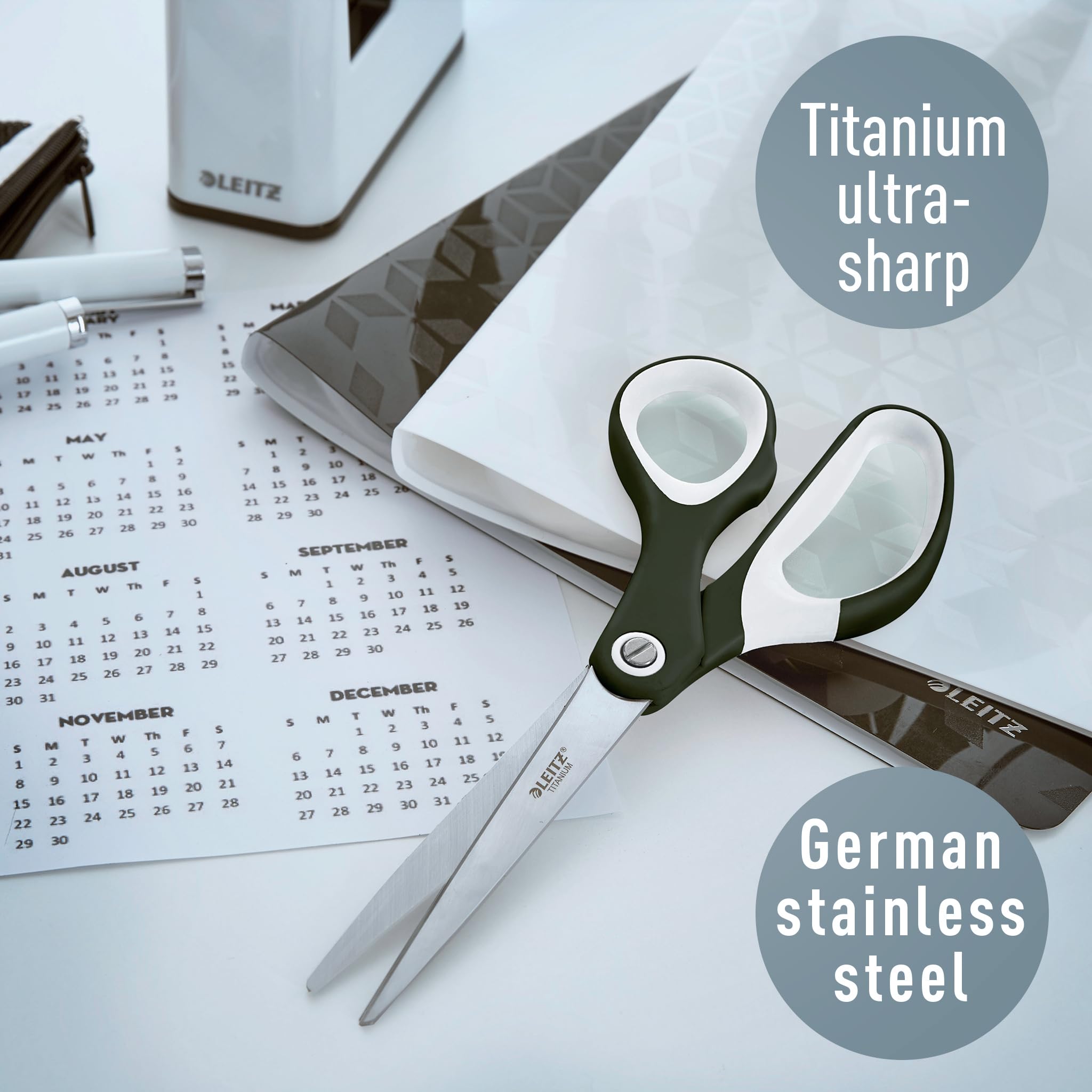 leitz-wow-titan-qualit-tsschere-20-5-cm-schwarz-53192095 image 2