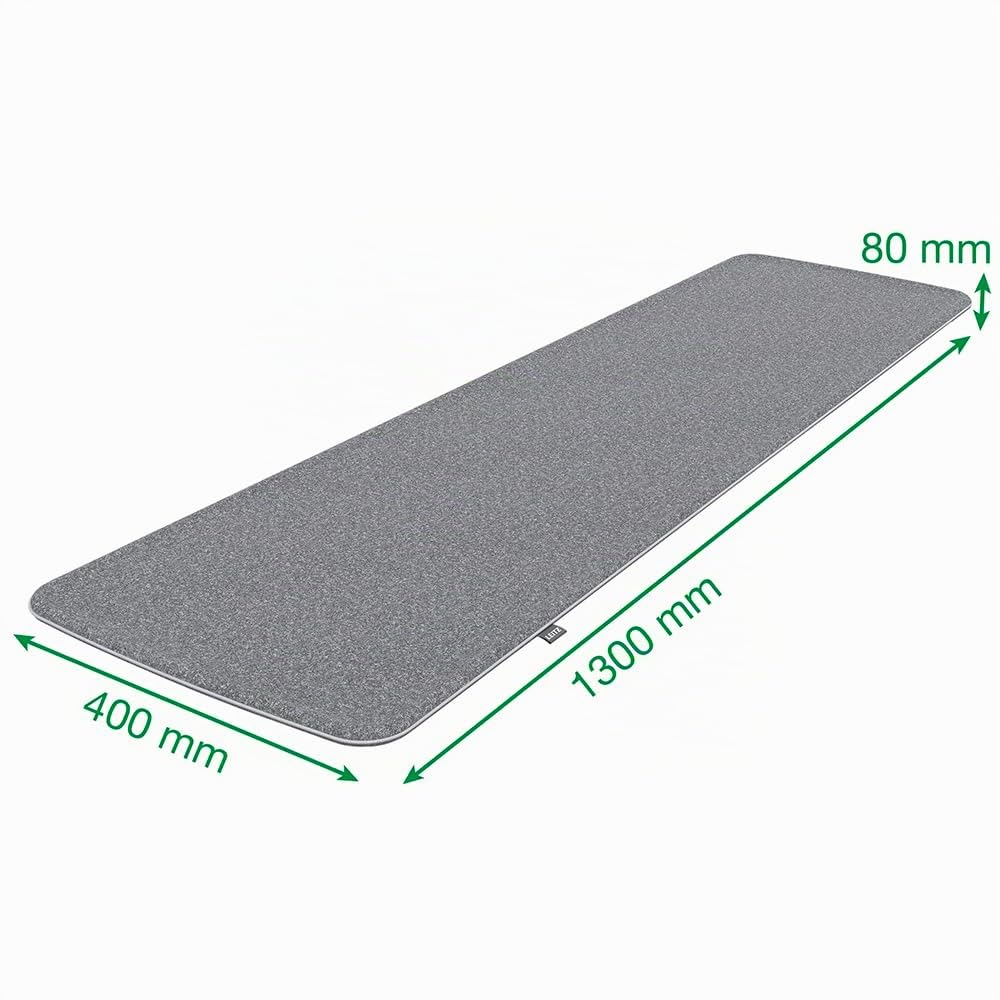 leitz-icomfi-beheizbare-sitzauflage-mit-akku-hellgrau-130x40x8-cm-65940085 image 6