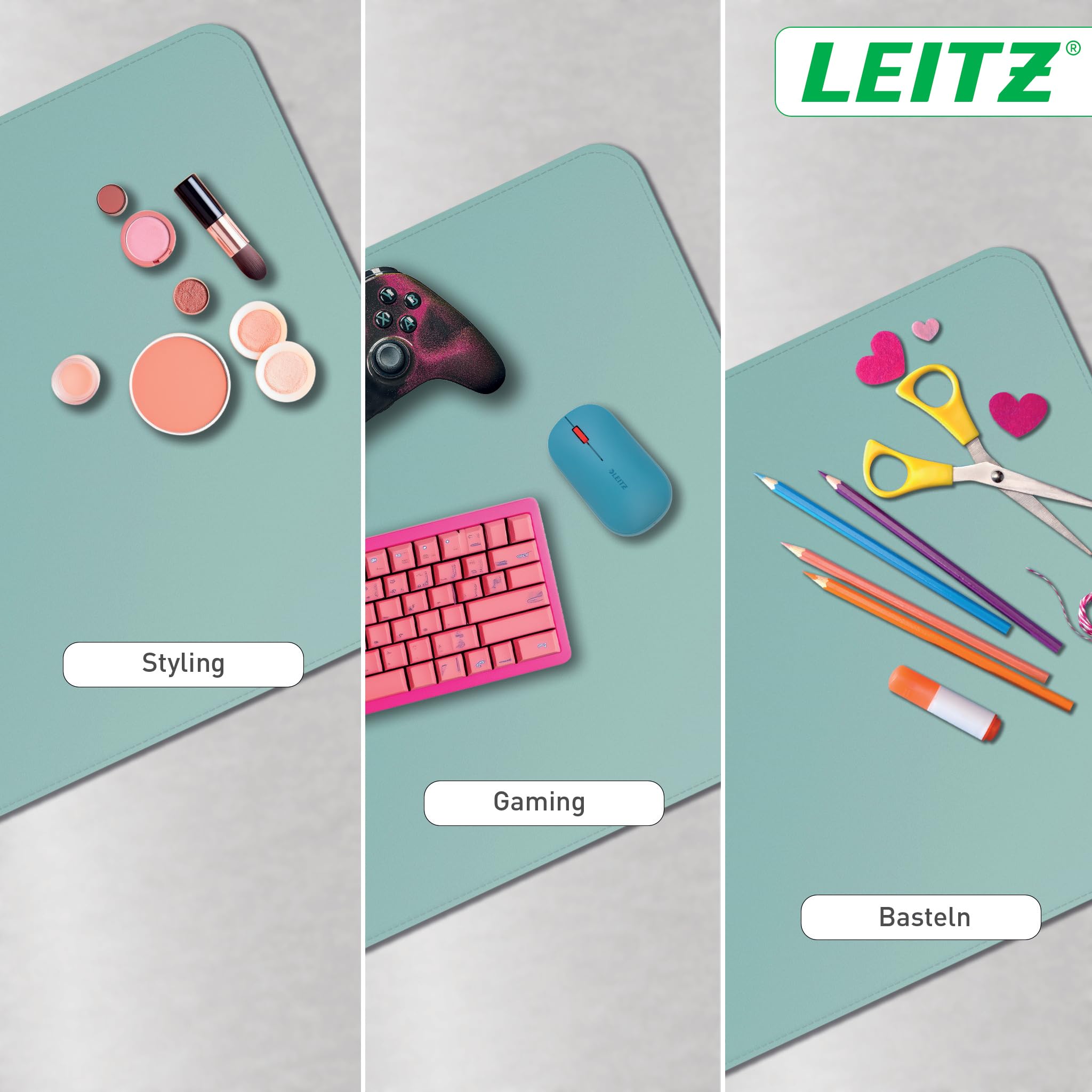 leitz-schreibtischunterlage-80-x-40-cm-mint-rutschfest image 5