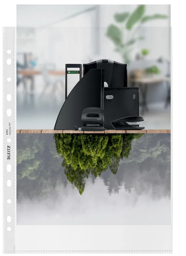 leitz-recycle-prospekth-llen-a4-100-st-ck-matt-100-mic image 1