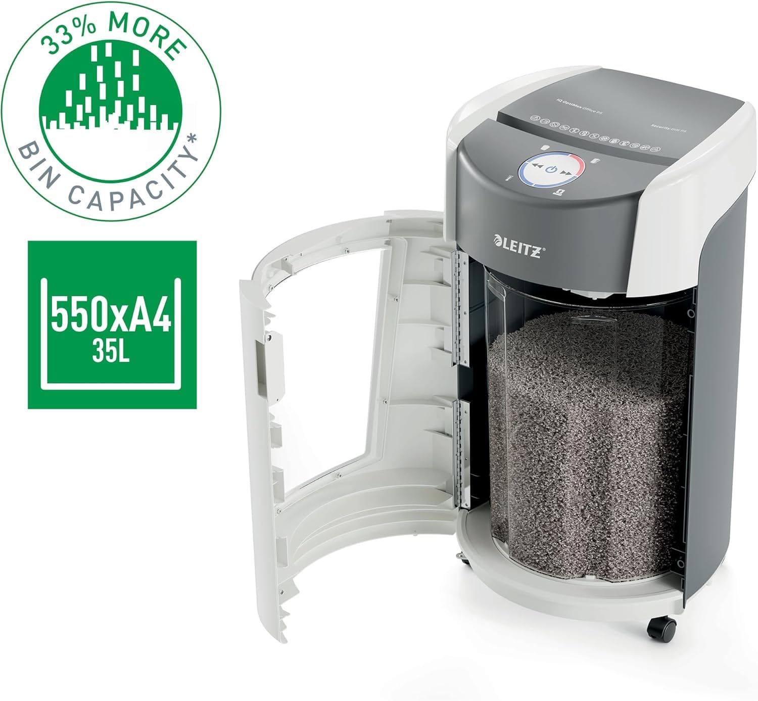 leitz-iq-optimax-office-550-p5-aktenvernichter-mikroschnitt-35-liter-wei image 5