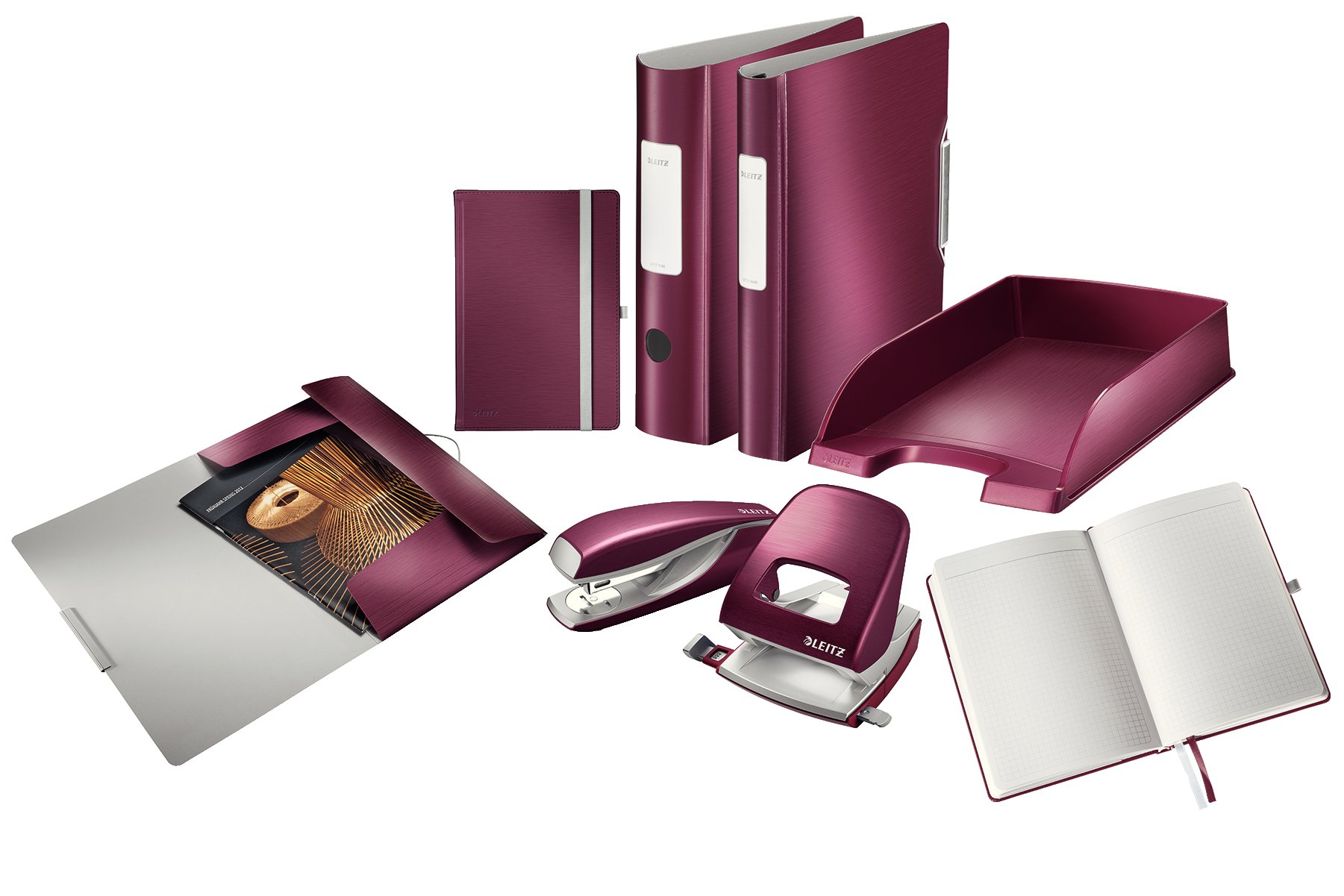 leitz-180-active-style-ordner-a4-82-mm-r-cken-granat-rot-polyfoam-qualit-ts-ordn image 6