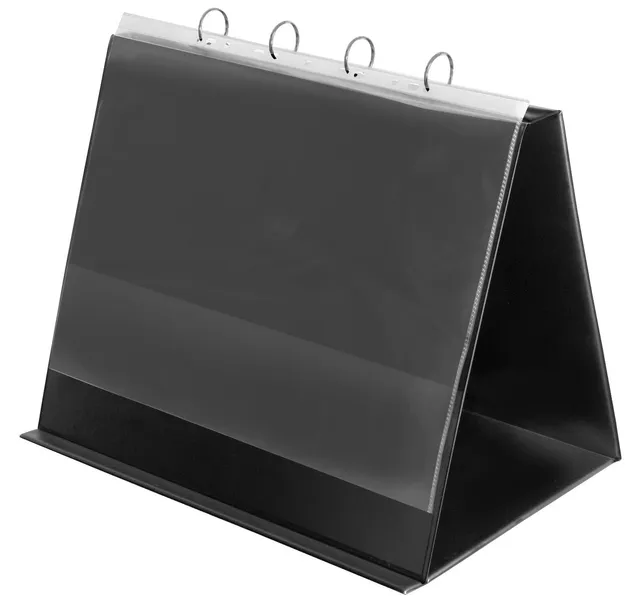 veloflex-exquisit-tisch-flip-chart-din-a3-quer-schwarz-30-mm image 1