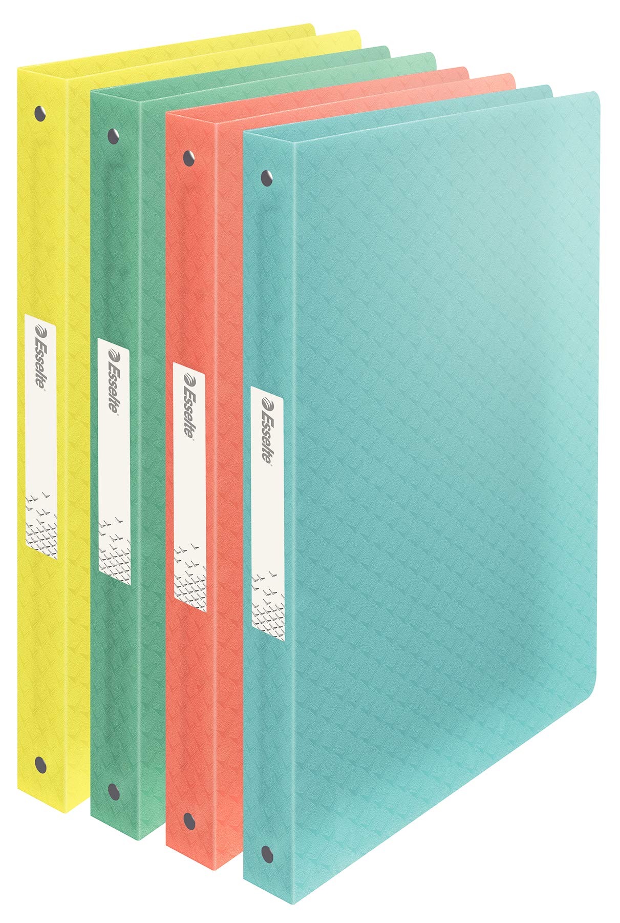 esselte-colour-ice-ringbuch-a4-pfirsich-4-ring-25-mm-626246 image 3