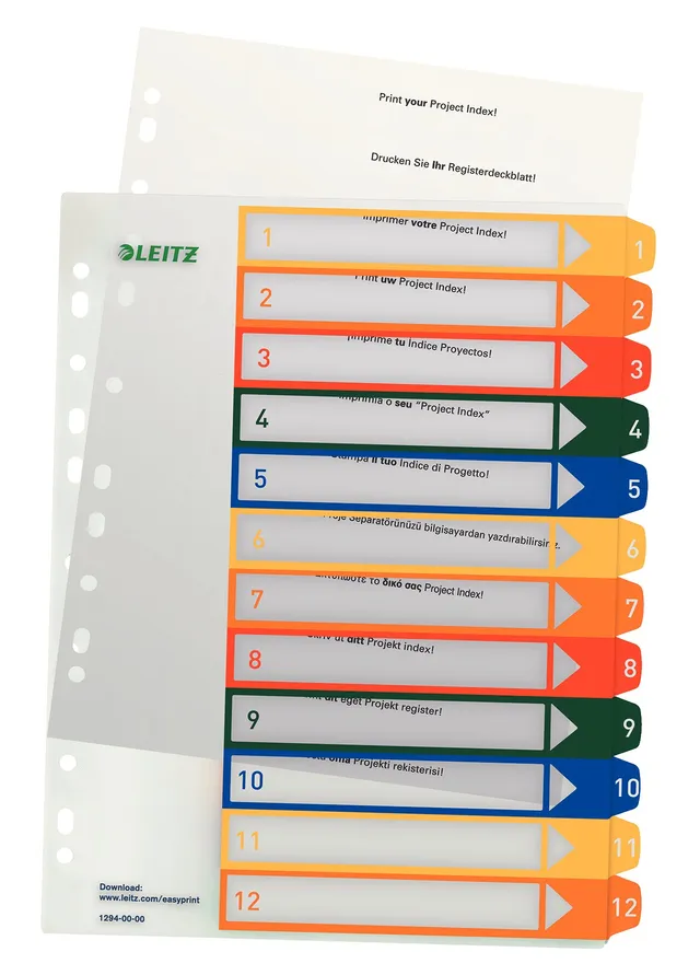 leitz-register-a4-1-12-mit-12-trennbl-ttern-berbreite-polypropylen image 1