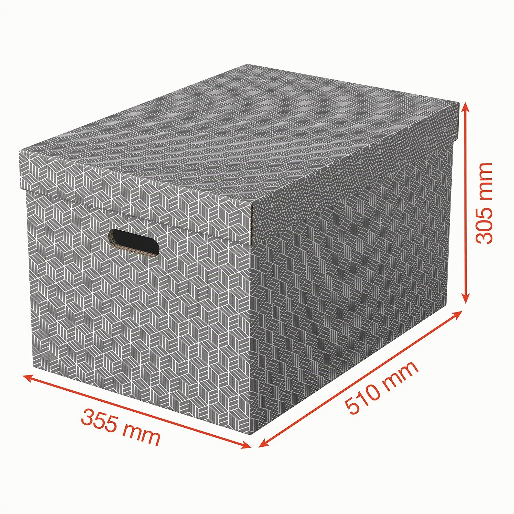 esselte-628287-aufbewahrungsbox-mit-deckel-gro-3er-set-grau-100-recycling-karton image 5